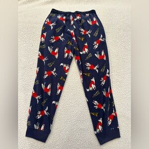 Old Navy boys size 8 fleece pajama pants with elastic waist